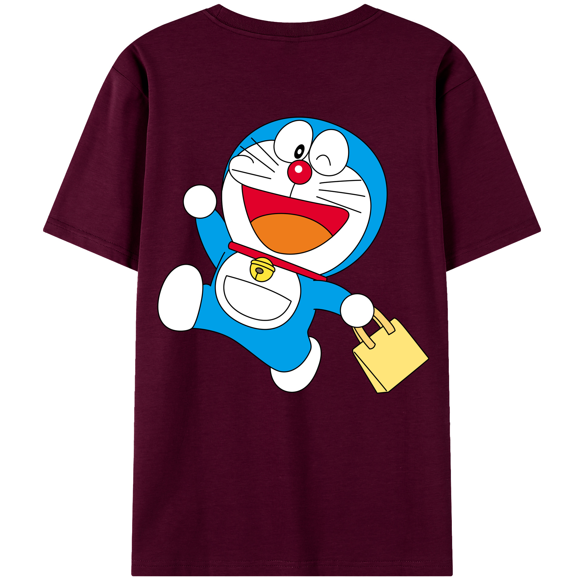 （画像用） ドラえもん Doraemon レディース半袖Tシャツ(バックプリント)
